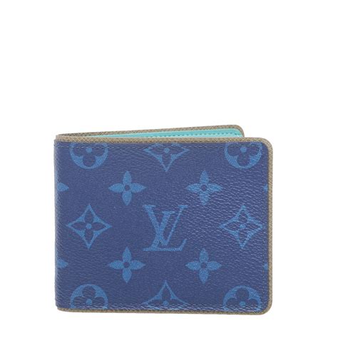 louis vuitton slender wallet pacific blue